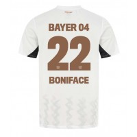 Bayer Leverkusen Victor Boniface #22 Replika Bortatröja 2024-25 Kortärmad